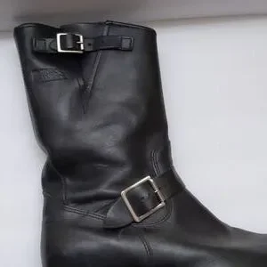 Mason | Shoes | Mason Black Leather Work Bootsz 9eee | Poshmark display picture 3